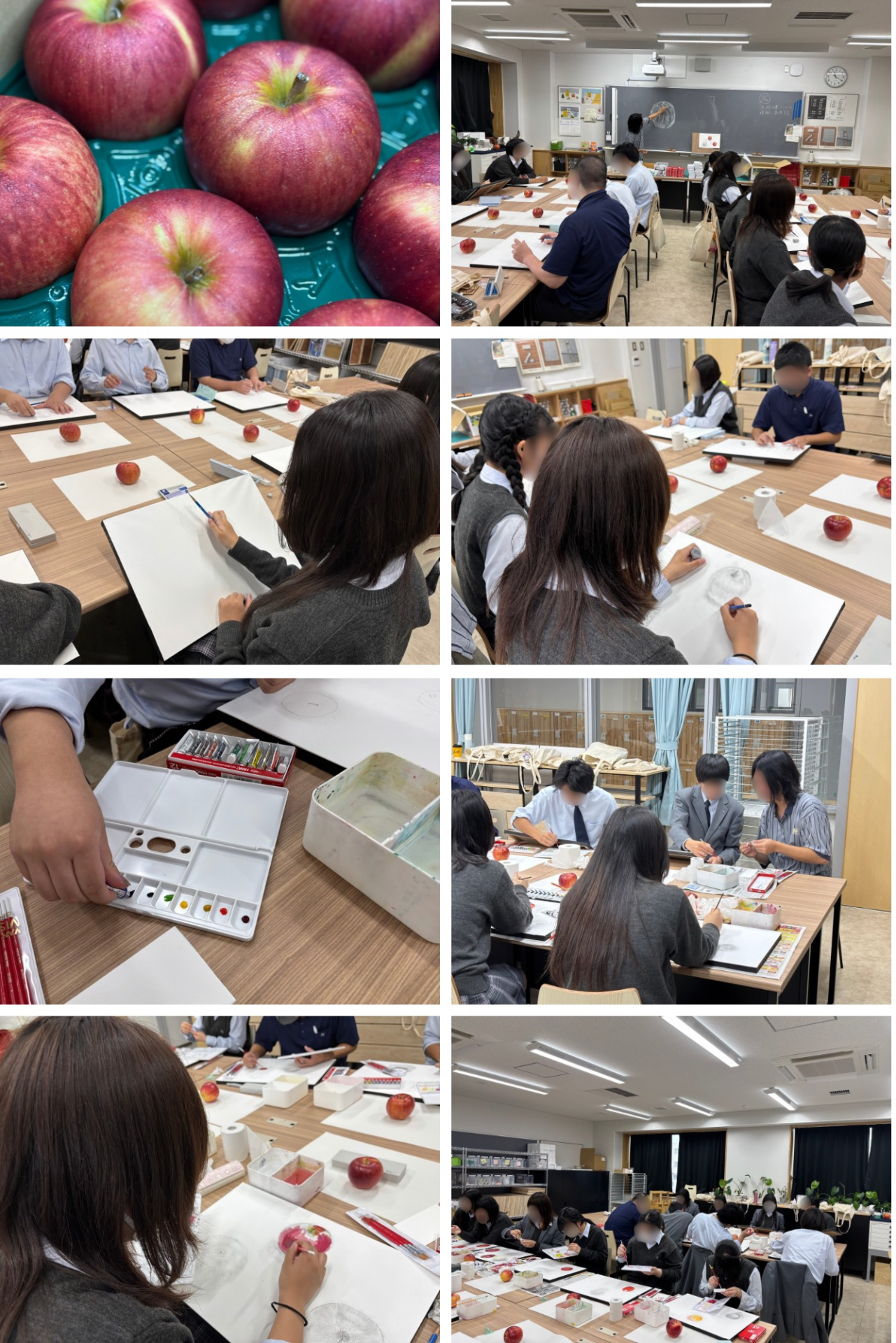 20260130デザイン応用　りんごの模刻01